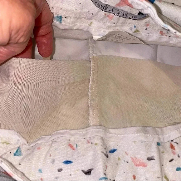 LISETTE L Montreal Ankle Pants Paint Spattered Size 8 Tummy Control - Picture 9 of 9